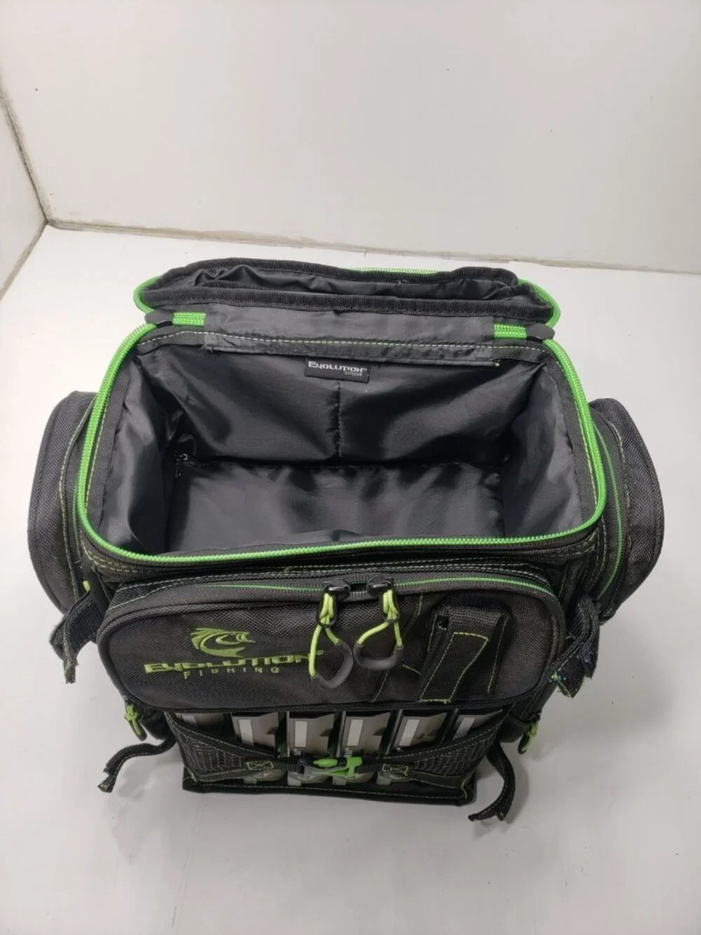 Evolution Fishing Outdoor Drift Series 3600 Tackle Backpack with Rod Holders